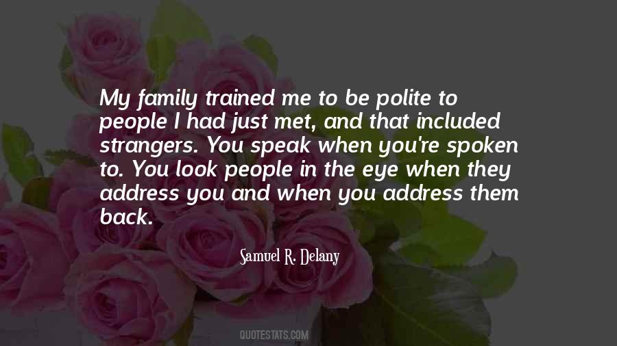 Family Strangers Quotes #494204