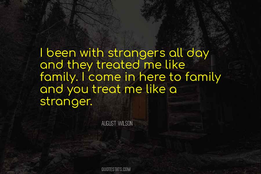 Family Strangers Quotes #718507