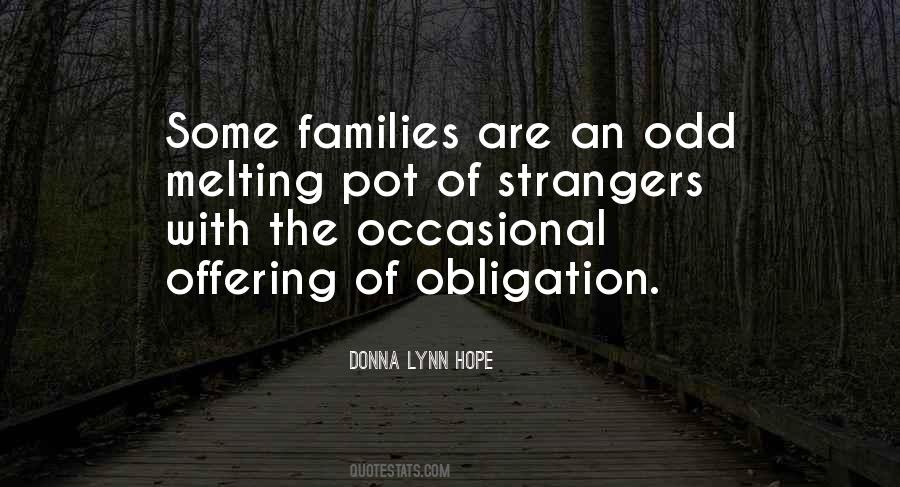 Family Strangers Quotes #913044