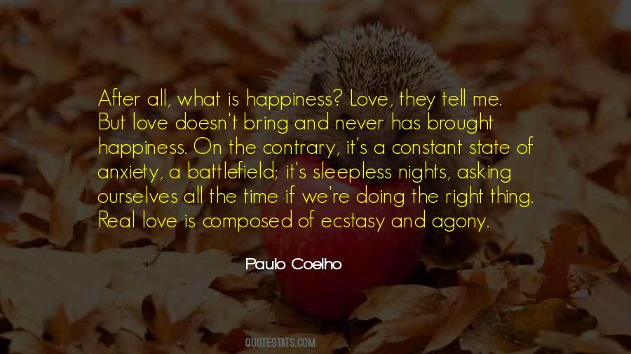After The Ecstasy Quotes #519811