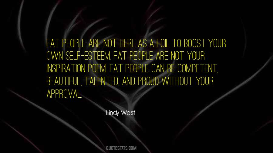 Boost Your Self Esteem Quotes #1644765