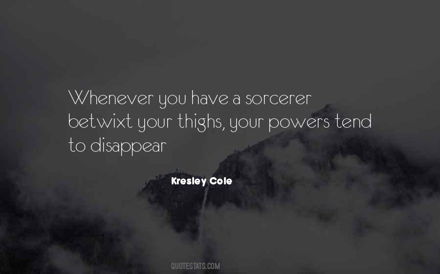 Okay Sorcerer Quotes #306474