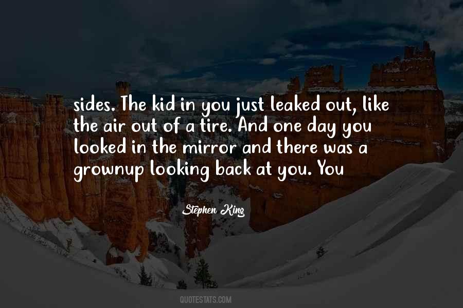 Looked In The Mirror Quotes #921749