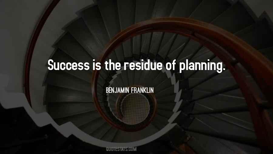 Success Planning Quotes #1286881