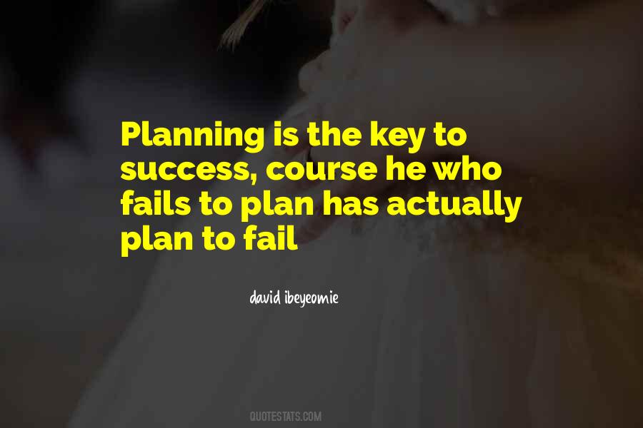 Success Planning Quotes #1575632