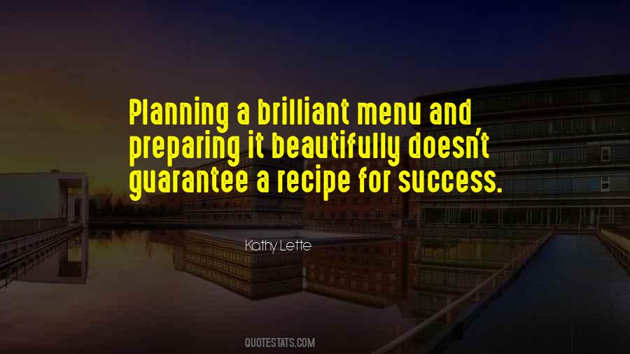 Success Planning Quotes #500802