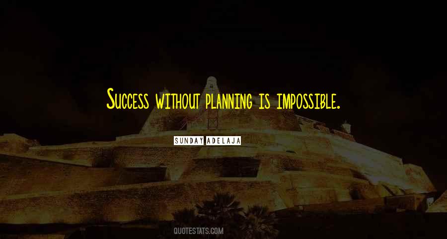 Success Planning Quotes #823330