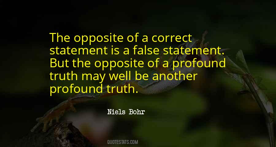 Niels Bohr Profound Quotes #219483