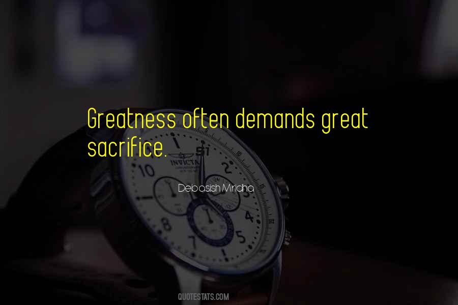 Great Sacrifice Quotes #1117873