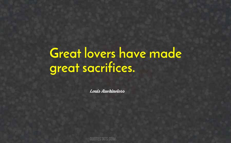 Great Sacrifice Quotes #313057