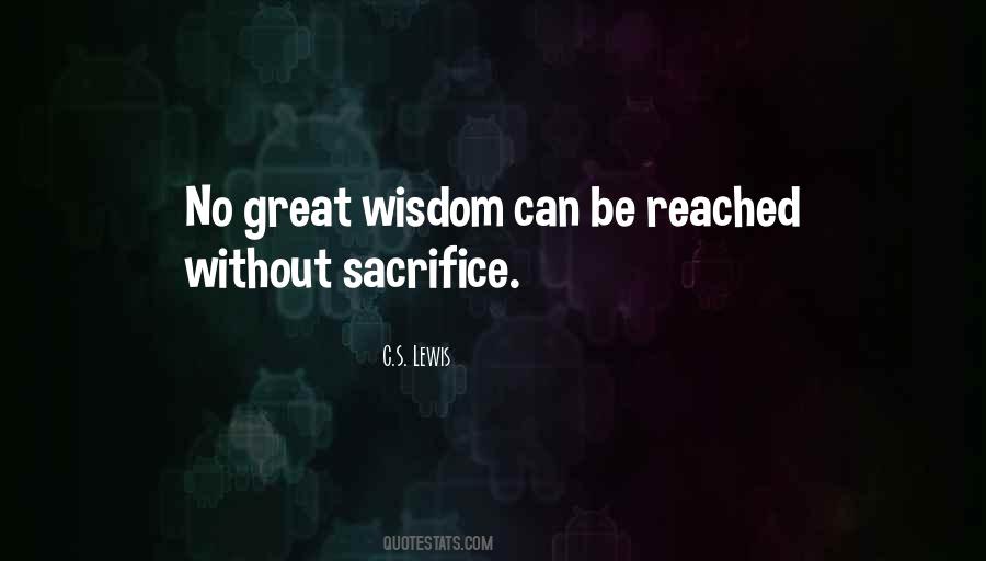 Great Sacrifice Quotes #492390