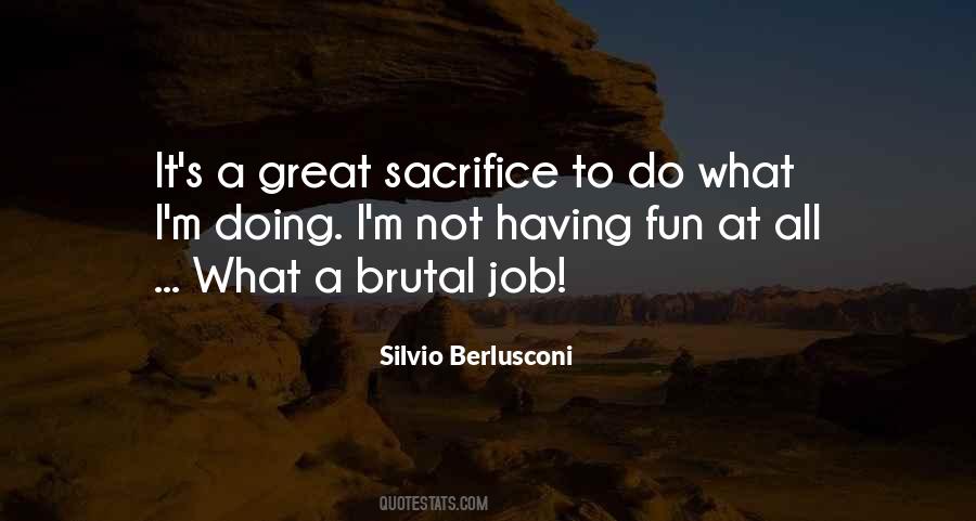 Great Sacrifice Quotes #610994