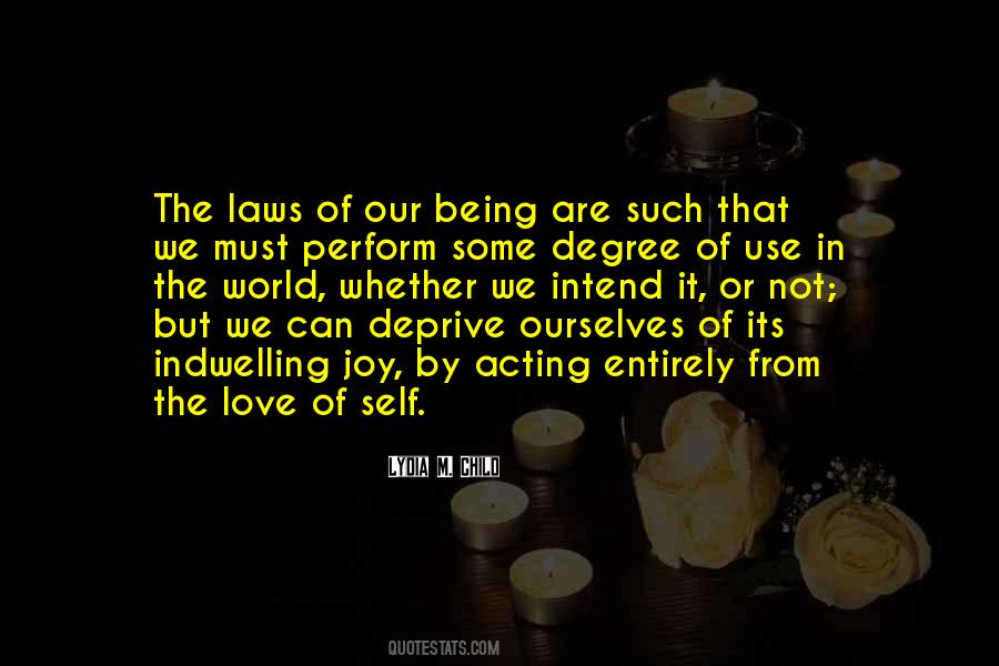 Quotes About Love Of Self #678450