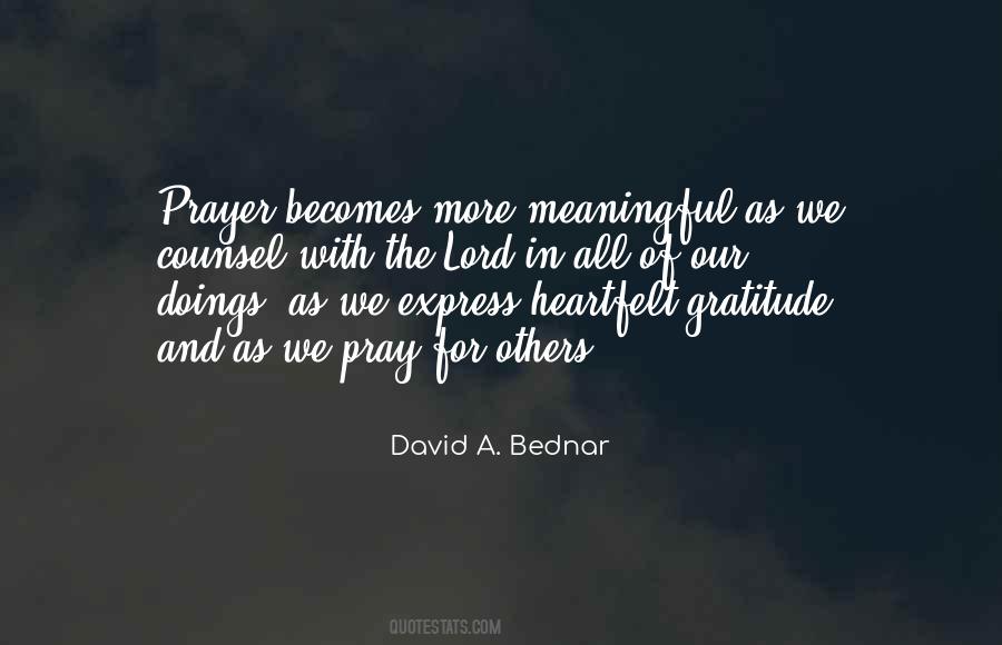 Heartfelt Prayer Quotes #1595602