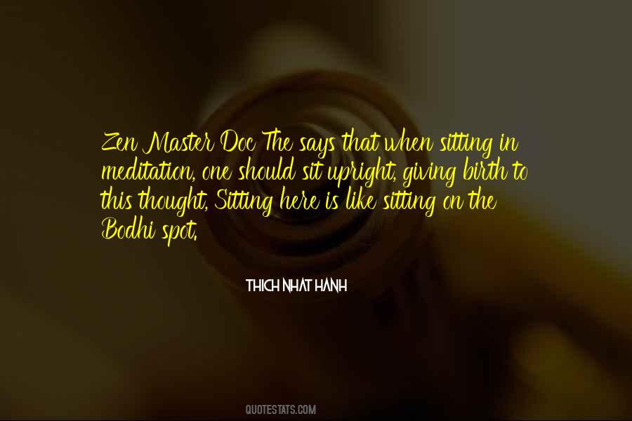 Zen Master Thich Quotes #1394944