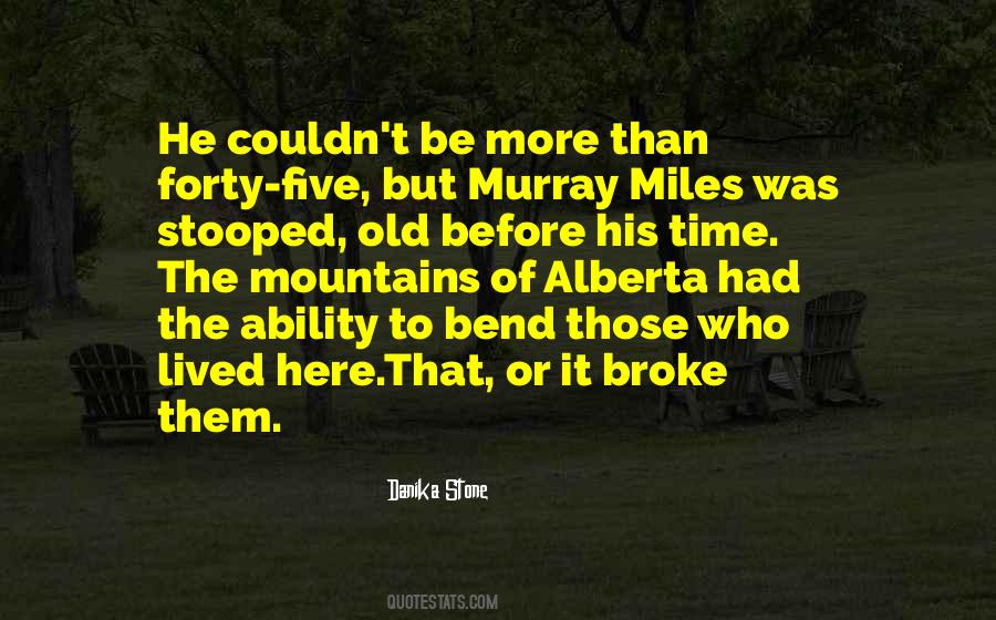 Stooped Over Quotes #1094967