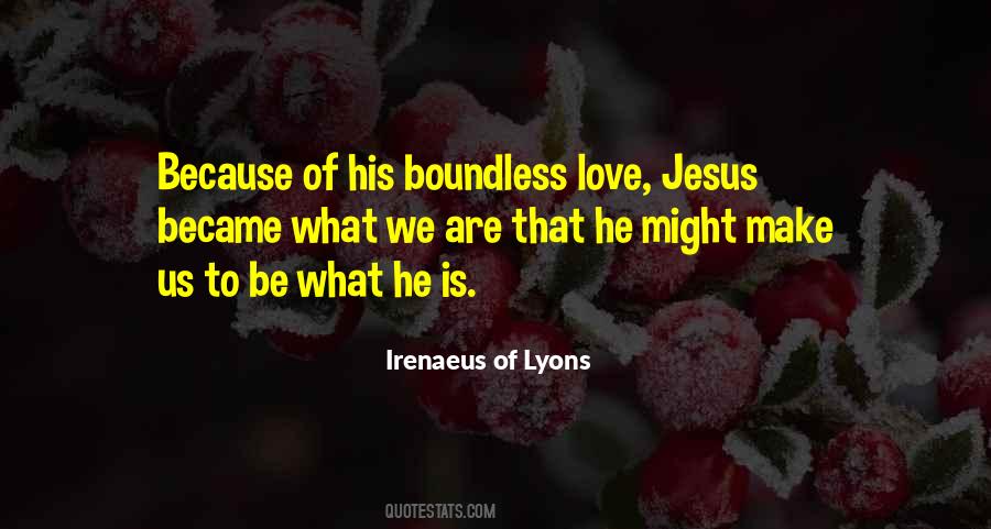 Quotes About Love Of Jesus #104535