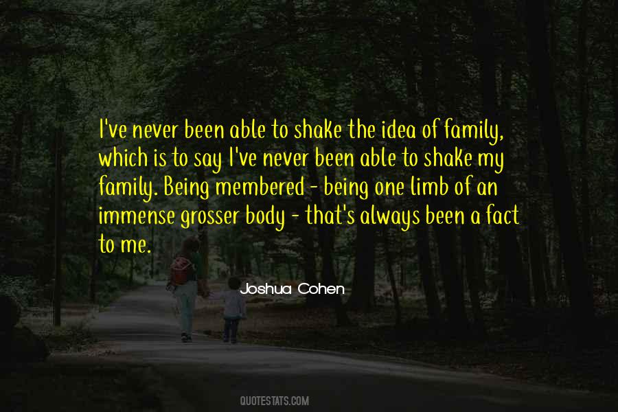 Family Never Being There Quotes #907864