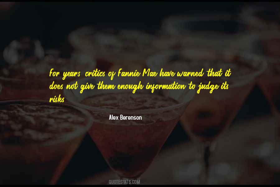 Fannie Mae Quotes #797164