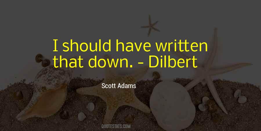 Scott Adams Dilbert Quotes #1772799