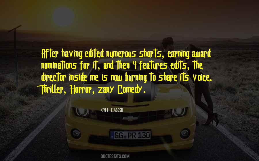 Comedy Thriller Quotes #628080