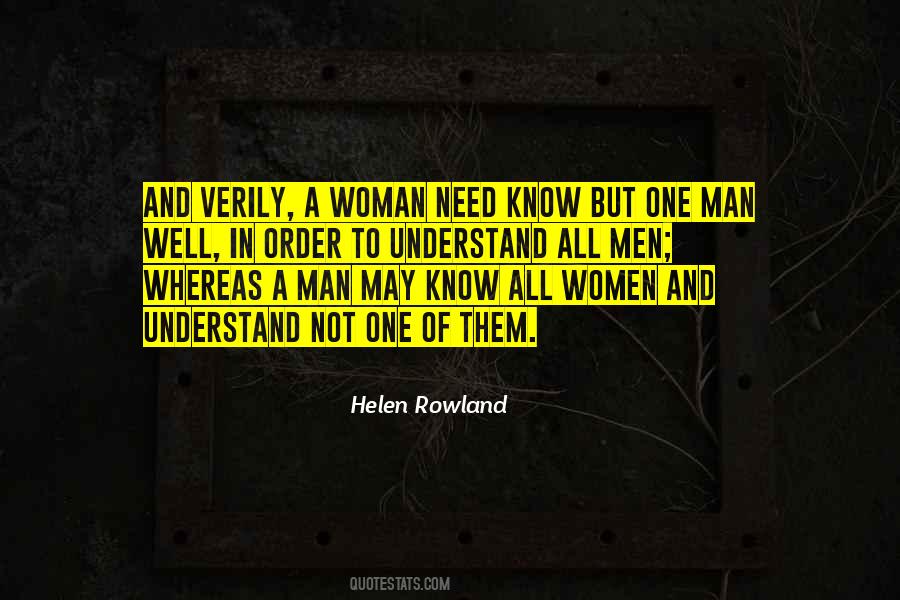 Understanding Women Quotes #1218152