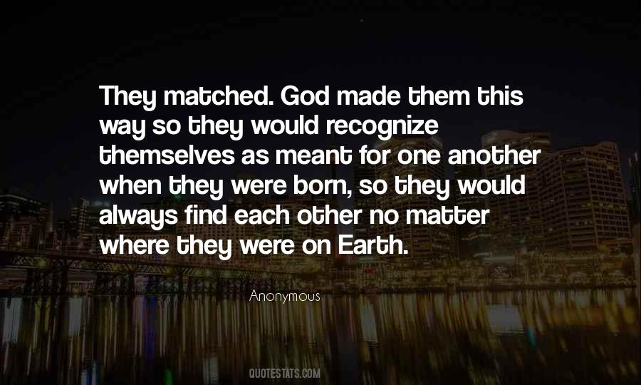 Born For Each Other Quotes #1802160