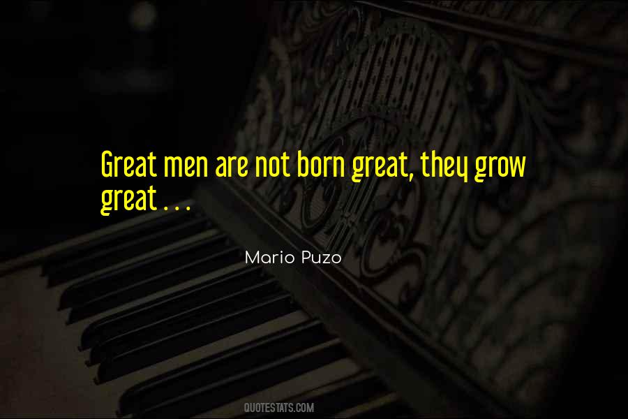 Born Great Quotes #1352751
