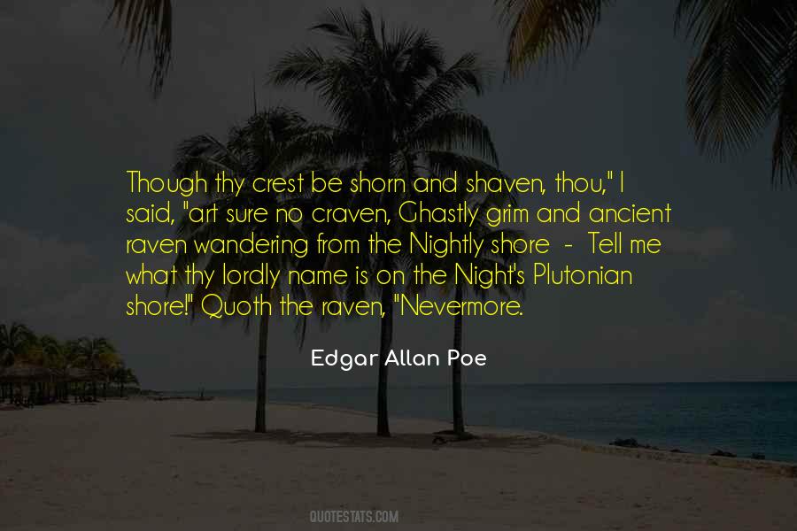 Raven By Poe Quotes #869504