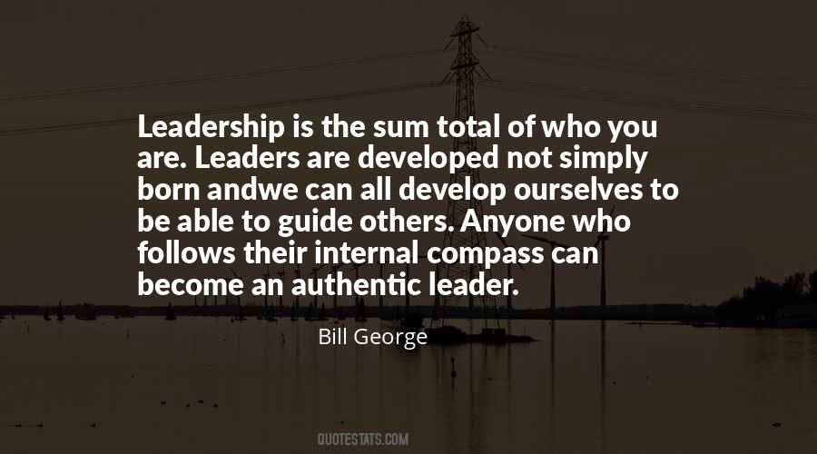 Born To Be Leader Quotes #1602329
