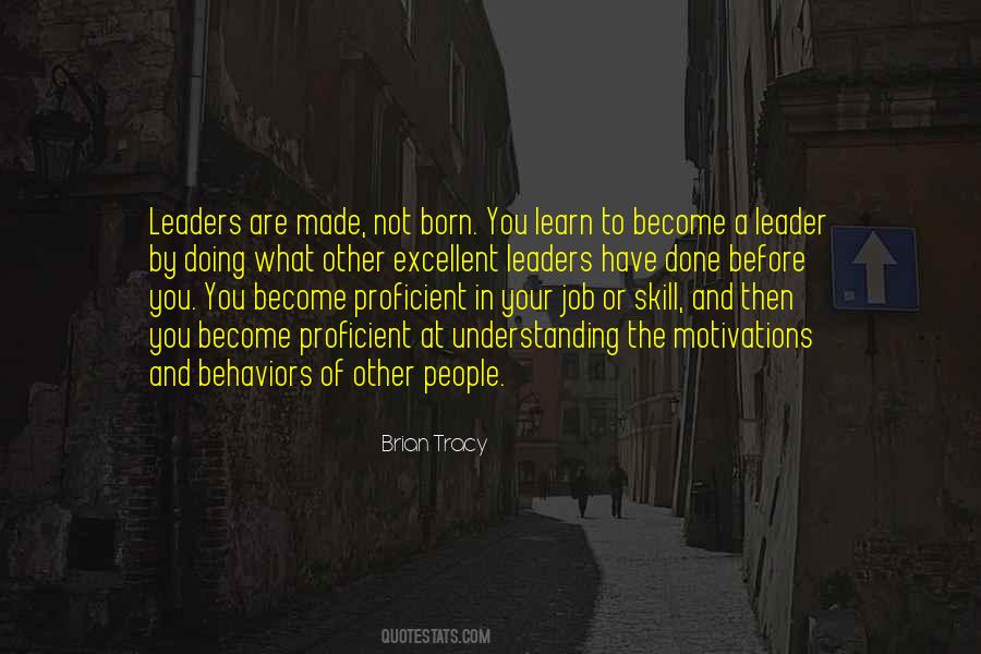 Born To Be Leader Quotes #715898