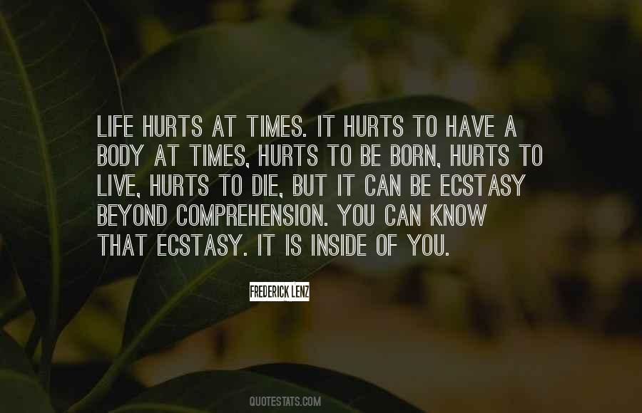 Born To Get Hurt Quotes #1653076