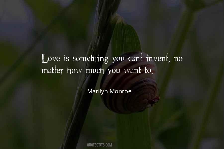 Quotes About Love Monroe #1790198