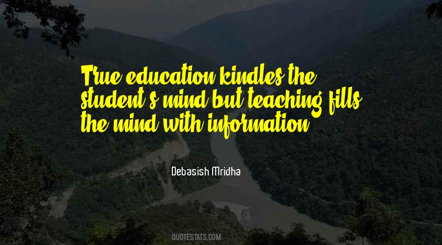 Knowledge Teaching Quotes #1627683