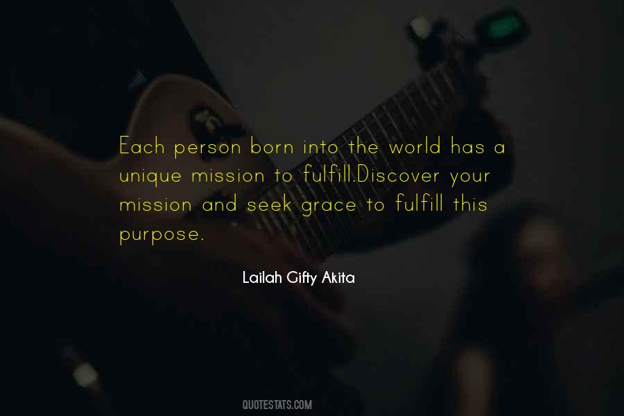 Born With Purpose Quotes #1260662