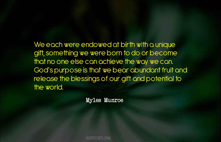 Born With Purpose Quotes #593644