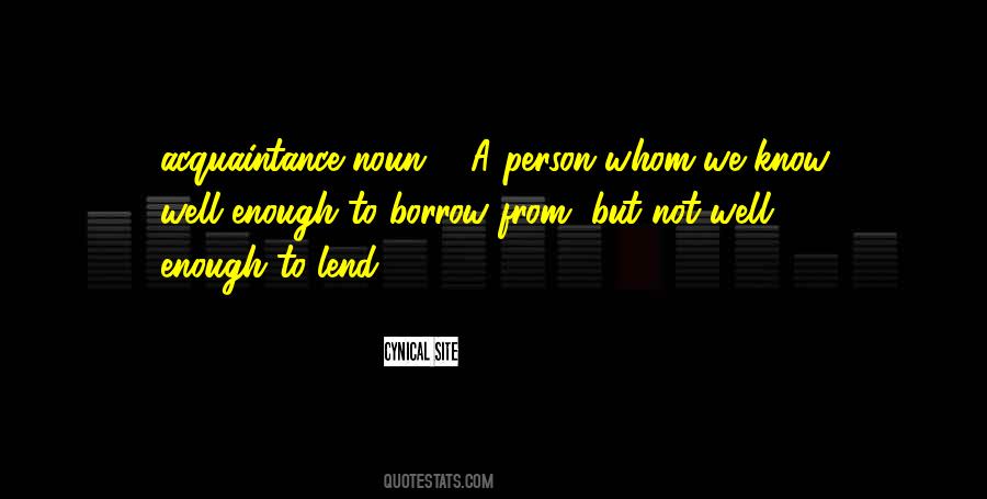 Borrow And Lend Quotes #1535244