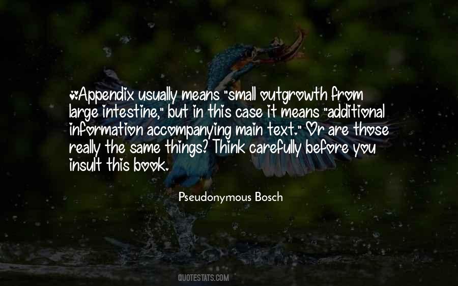 Bosch Quotes #836669