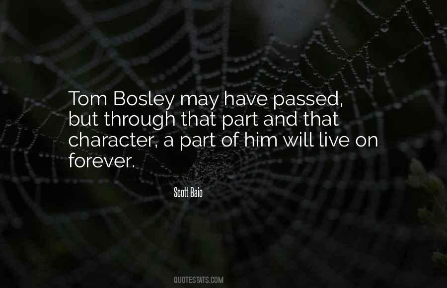 Bosley Quotes #375811