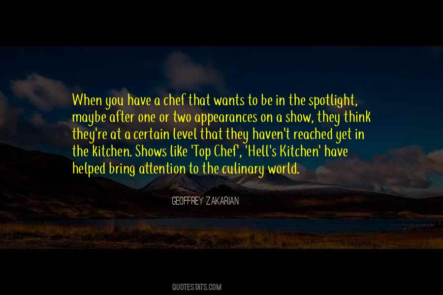 Zakarian Chef Quotes #1761688