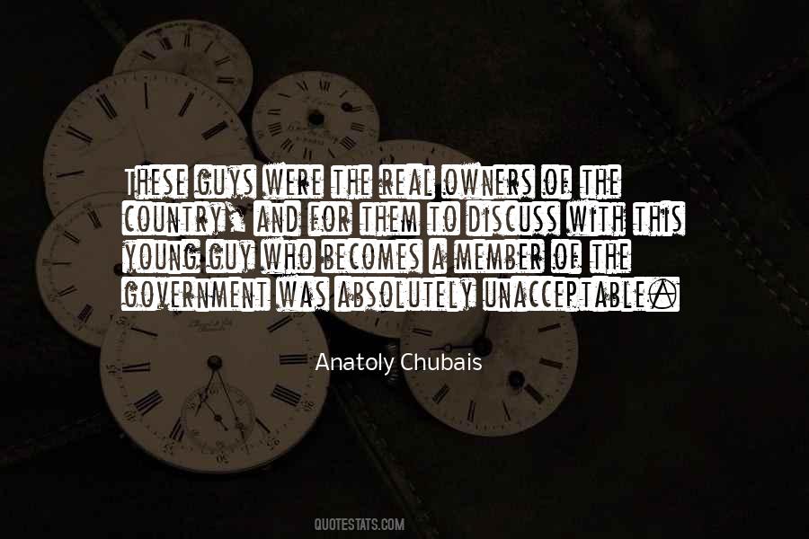 Chubais Quotes #1338866