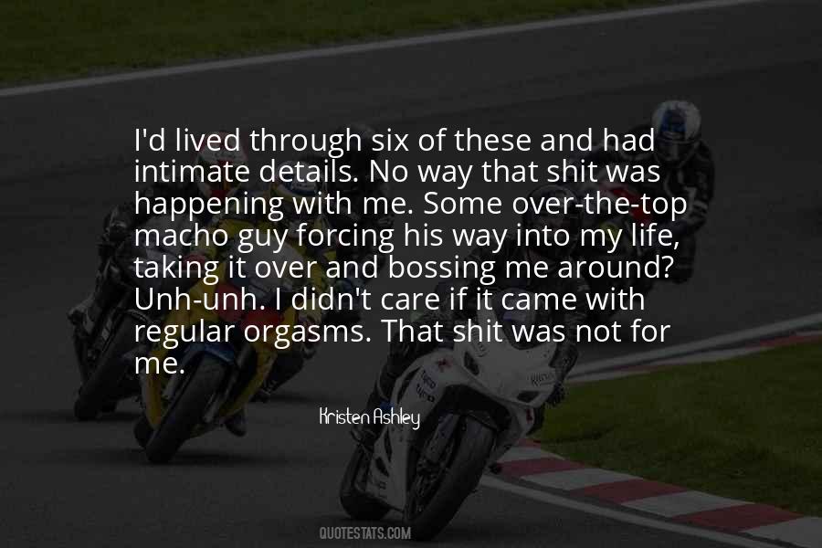 Bossing Around Quotes #469927