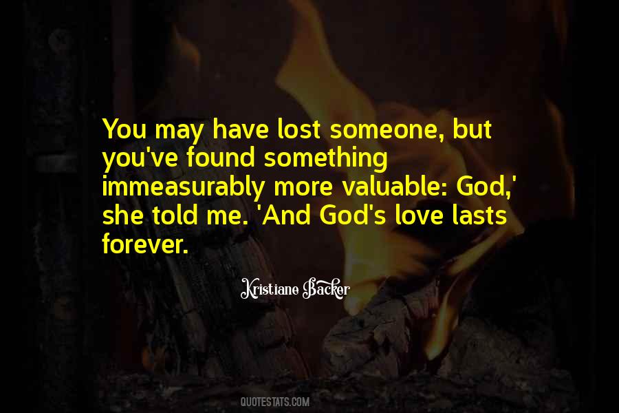 Quotes About Love Lost And Found #1811803