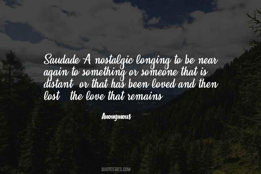 Quotes About Love Longing #334469