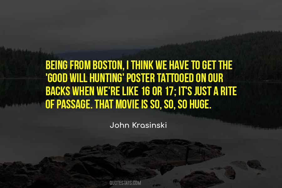 Boston Movie Quotes #1147474