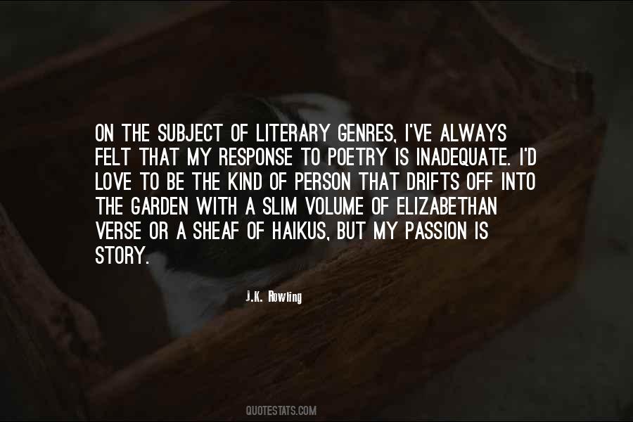Quotes About Love Literary #363783