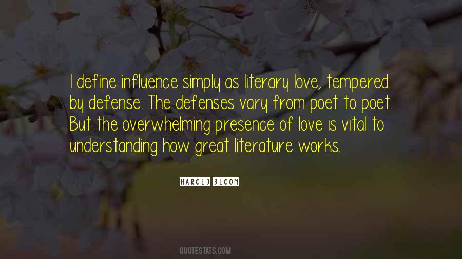 Quotes About Love Literary #50892