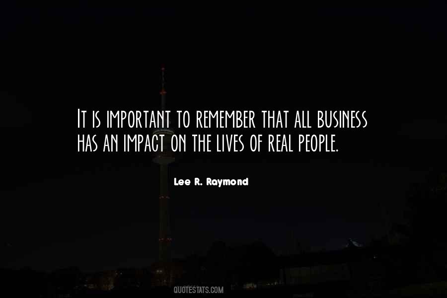 Real Impact Quotes #164524