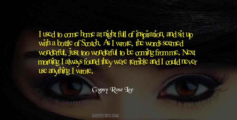 Gypsy Rose Quotes #1355170