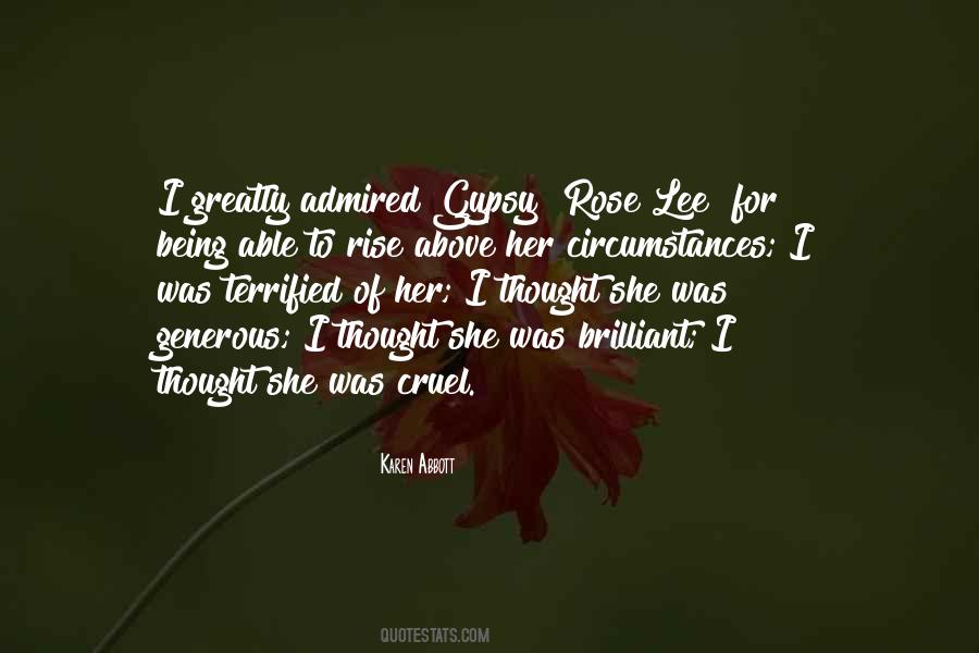 Gypsy Rose Quotes #699169